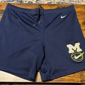 Nike Michigan Vintage Fab Five Shorts *Rare* 90s (S)